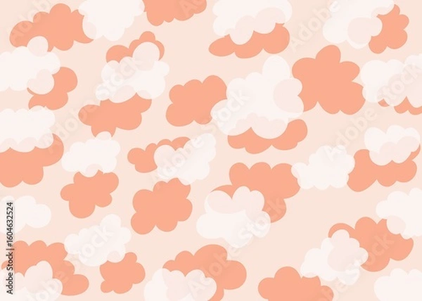 Obraz seamless pattern with clouds