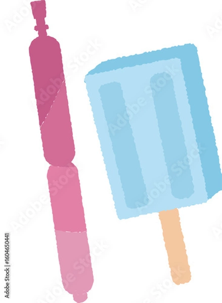 Fototapeta 夏_日本__個別_アウトライン後