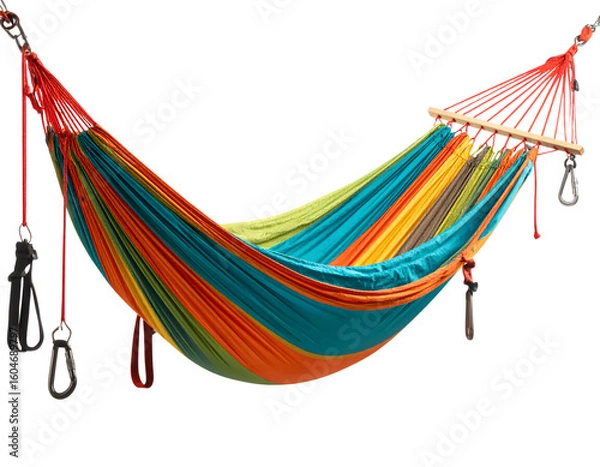 Obraz hammock on white background