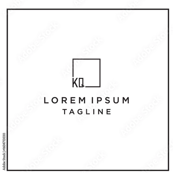 Fototapeta kq square logo
