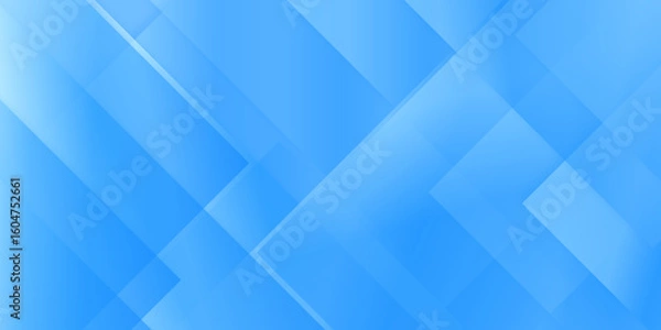 Fototapeta modern and dynamic abstract background with luxury soft blue gradient color, Contemporary abstract geometric background, Abstract Geometric Blue Background with geometric various stripes.