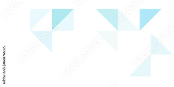 Obraz Light Red vector polygon abstract background. Glitter abstract illustration with an elegant triangles. Textured pattern for your backgrounds.