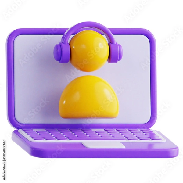 Obraz Online Customer Service 3D Ilustration