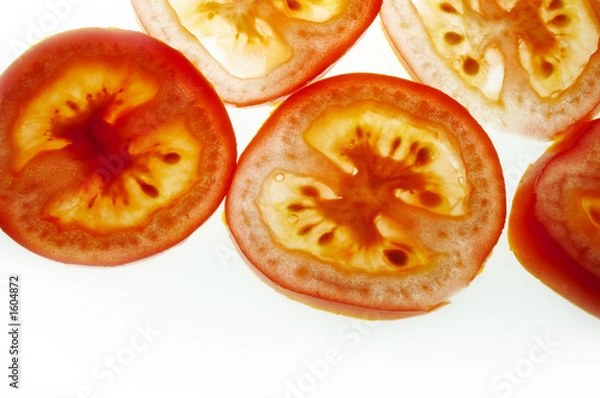 Fototapeta sliced tomato
