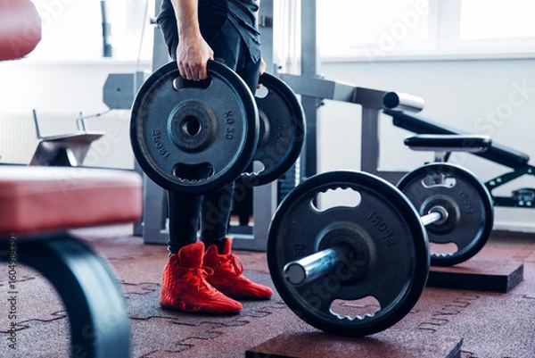 Fototapeta abstract GYM and Fitness center photos 