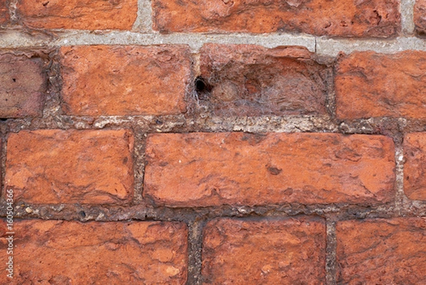 Fototapeta Brick wall background texture, good for graffiti
