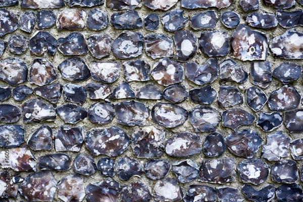 Fototapeta Granite stone wall background texture, good for graffiti