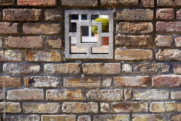 Fototapeta Brick wall background texture, good for graffiti