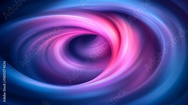 Fototapeta Abstract swirling vortex of vibrant colors (3)