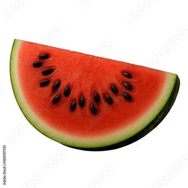 Obraz watermelon isolated on white background