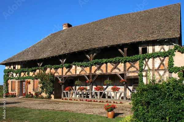 Obraz Maison bressane ancienne