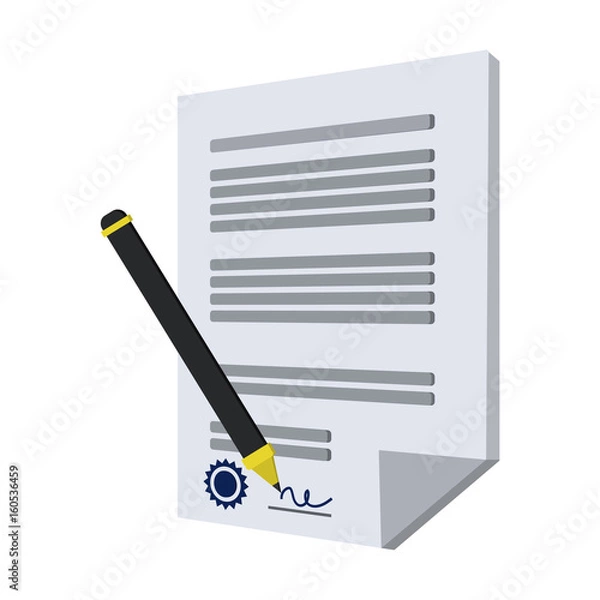 Obraz contact isometric icon