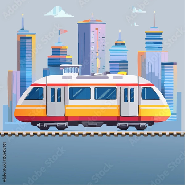 Fototapeta passenger ferry train