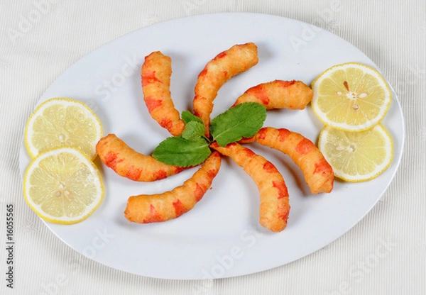 Obraz Fried sea Roll