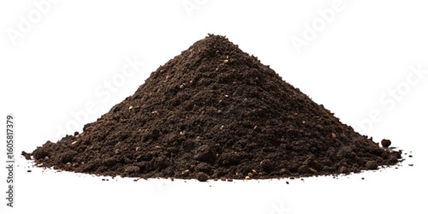 Fototapeta Humus Soil Border or Pile Isolated on Transparent Background PNG
Organic Humus Soil Edge or Bottom Frame for Design – Transparent PNG