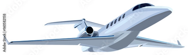 Fototapeta Jet airplane