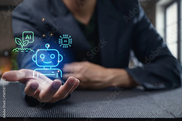 Fototapeta AI Technology Innovations to Support Sustainable Farming Practices