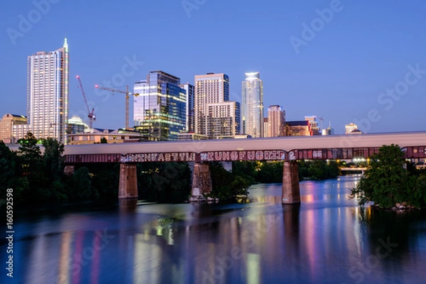 Fototapeta Austin Skyline