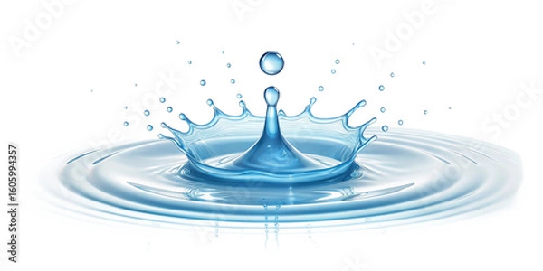 Fototapeta Fresh Blue Round Water Splash Isolated on Transparent Background PNG
Circular Blue Water Splash with Droplets – Isolated PNG on Transparent Background