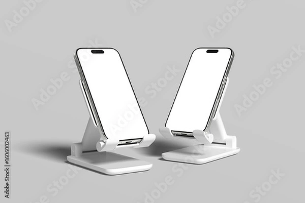 Obraz Phone Holder Blank Mockup