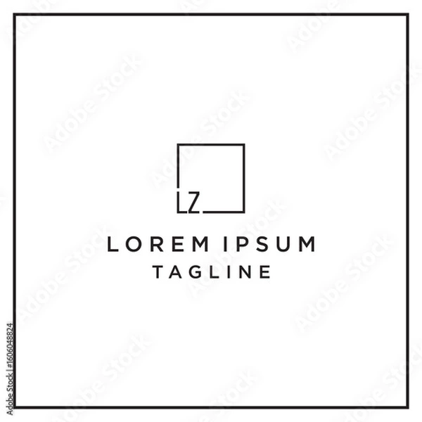 Fototapeta lz square logo 