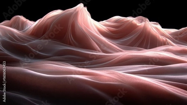 Fototapeta Abstract Fabric Landscape