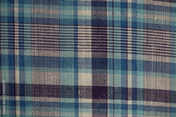 Obraz close up to  linen fabric background