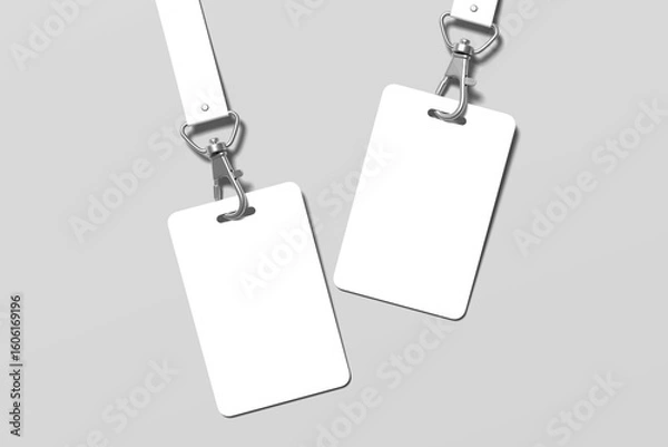 Obraz ID Card Blank Mockup