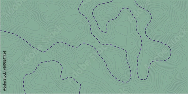 Obraz Displaying turquoise contours over blurred trunks in woodland, with code snippets and data markers. Abstract, futuristic, digital, visualization, technology, neon, immersive
