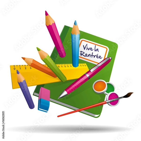 Obraz Rentrée scolaire / Fournitures