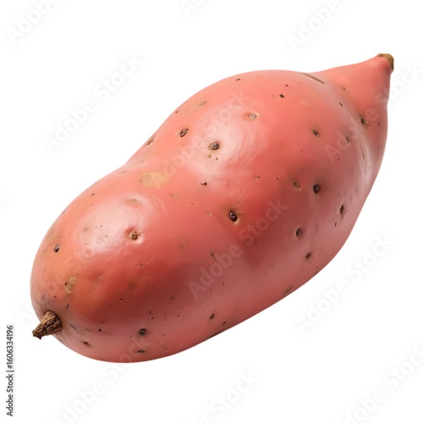 Obraz Red Sweet Potato A Vibrant Culinary Vegetable isolated on transparent background