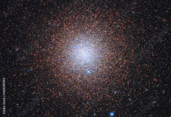 Obraz Globular star cluster NGC 6441 in constellation Scorpius sparkling brightly within the vast depths of the universe.