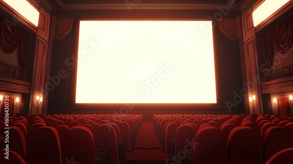 Obraz 映画館のスクリーン