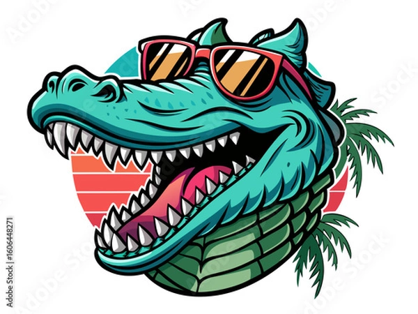 Obraz crocodile mascot