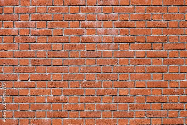 Fototapeta Old grunge red brick texture background