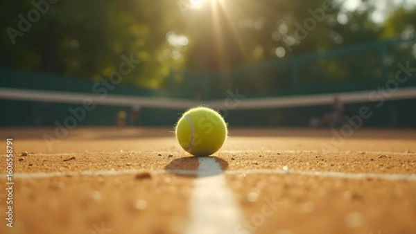 Fototapeta Blurring Boundaries in Tennis Matches. Heightening Focus on Players in Tennis. Ultra Realistic Tennis Experience. Enhancing Player Dynamics in Tennis.