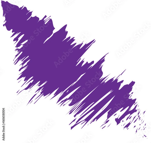 Obraz vector purple brush stroke texture