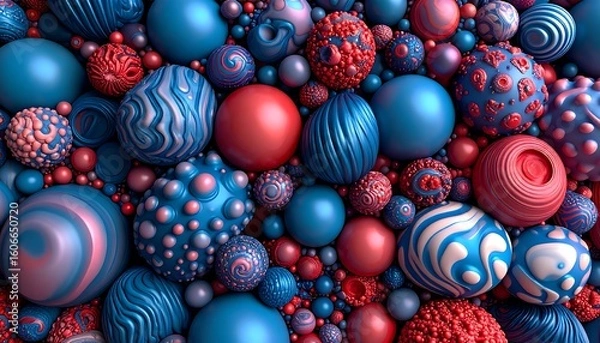 Fototapeta Abstract sphere pattern (1)