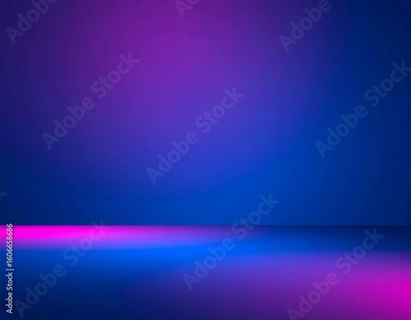 Fototapeta Abstract studio background with vibrant gradient colors
