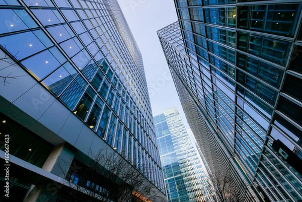 Obraz London office building skyscraper, working & meeting