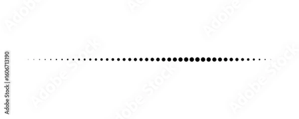 Obraz dot line simple page footer vector design