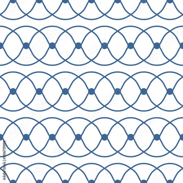 Obraz geometric abstract seamless pattern design for background, wallpaper, fabric, textile design, card, wrapping paper, notebook, carpet, diary cover, blanket, tile design, decorative, and etc.