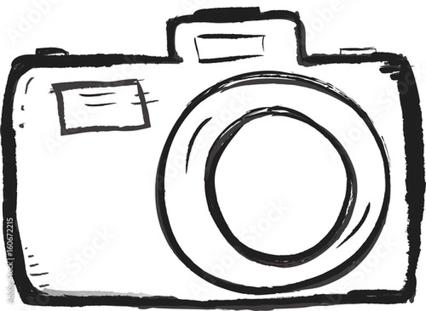 Obraz Camera drawn