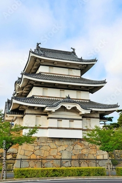 Fototapeta 高松城 月見櫓