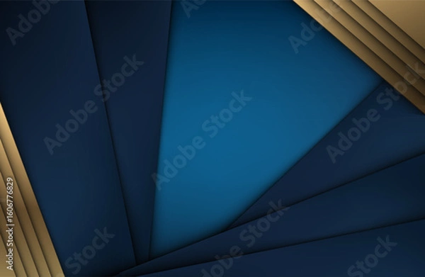 Fototapeta Modern abstract background for design. Geometric pattern. Vector illustration.