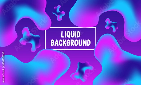 Obraz Liquid background