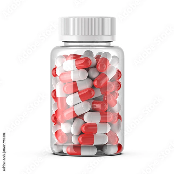 Obraz supplement bottle image