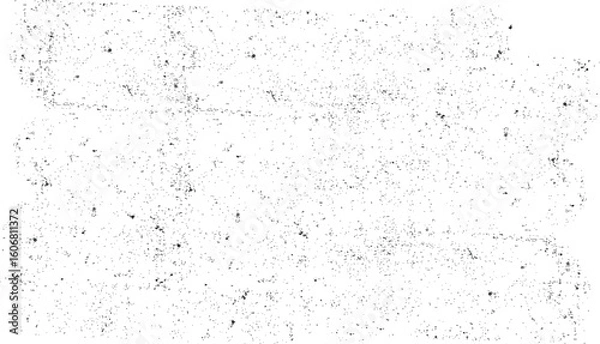 Fototapeta Speckle grain dot white paper noise texture with distress effect vector illustration pattern background.