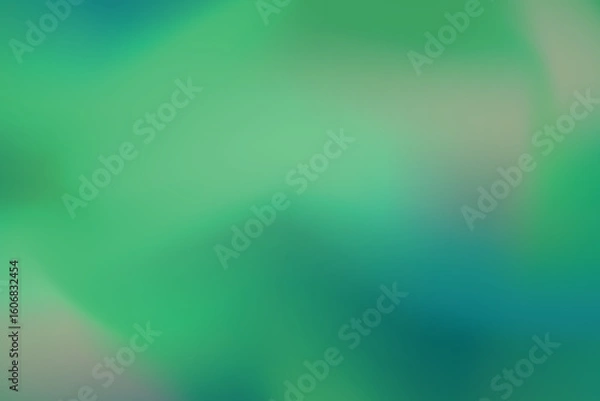 Obraz Colorful abstract gradient backdrop in green