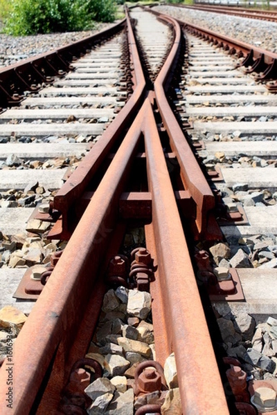Obraz Schienenstrang